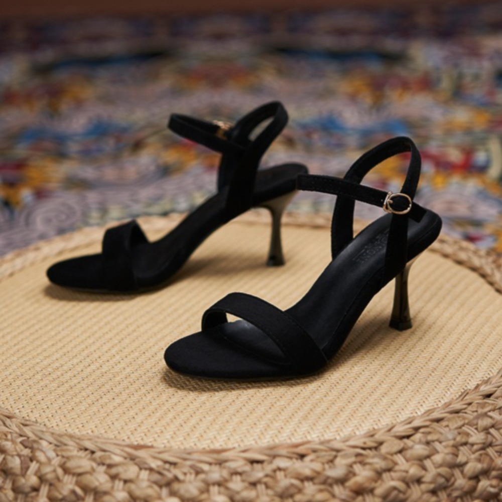 Summer Clothing Stores - صنادل نسائية بكعب عالٍ، صنادل بسيطة