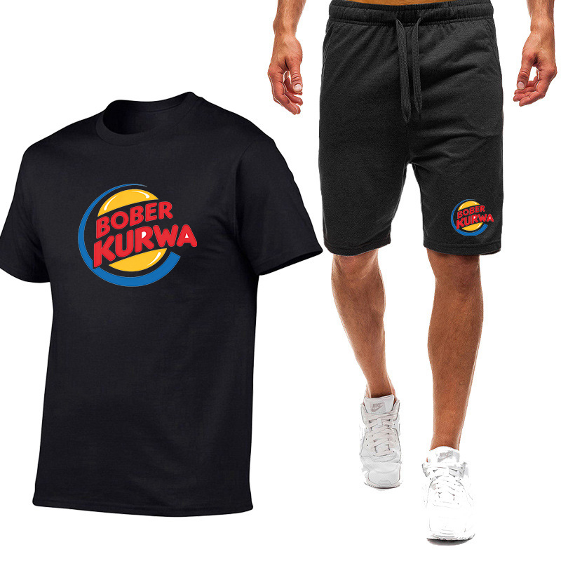 Summer Clothing Brands - طقم رياضي صيفي مرح للرجال من