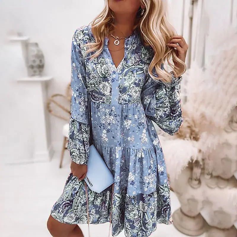 فساتين غير رسمية مطبوعة بالورو - مراجعة Summer Zara وسعره