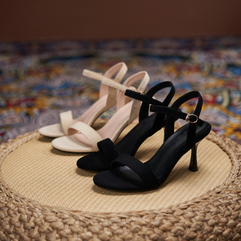 صنادل نسائية بكعب عالٍ، صنادل  - مراجعة Summer Clothing Stores وسعره