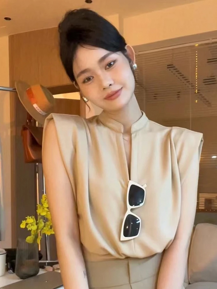 قميص نسائي قصير الأكمام بياقة  - مراجعة Summer Clothing Brands وسعره
