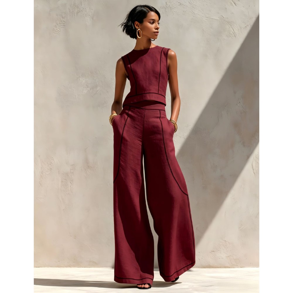 طقم نسائي صيفي جديد من قطعتين: - مراجعة Summer Zara وسعره