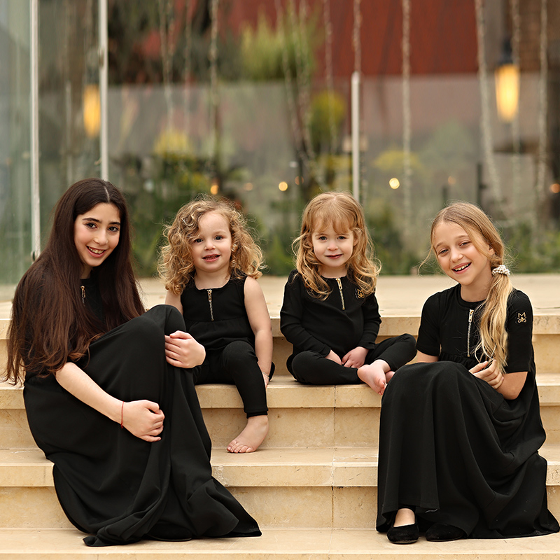 ملابس صيفية سوداء مضلعة متطابق - مراجعة Summer Clothing Baby Girl وسعره