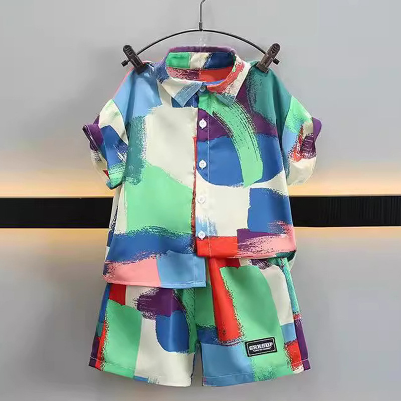 ملابس صيفية جديدة للأطفال، طقم - مراجعة Summer Clothing Drawing وسعره