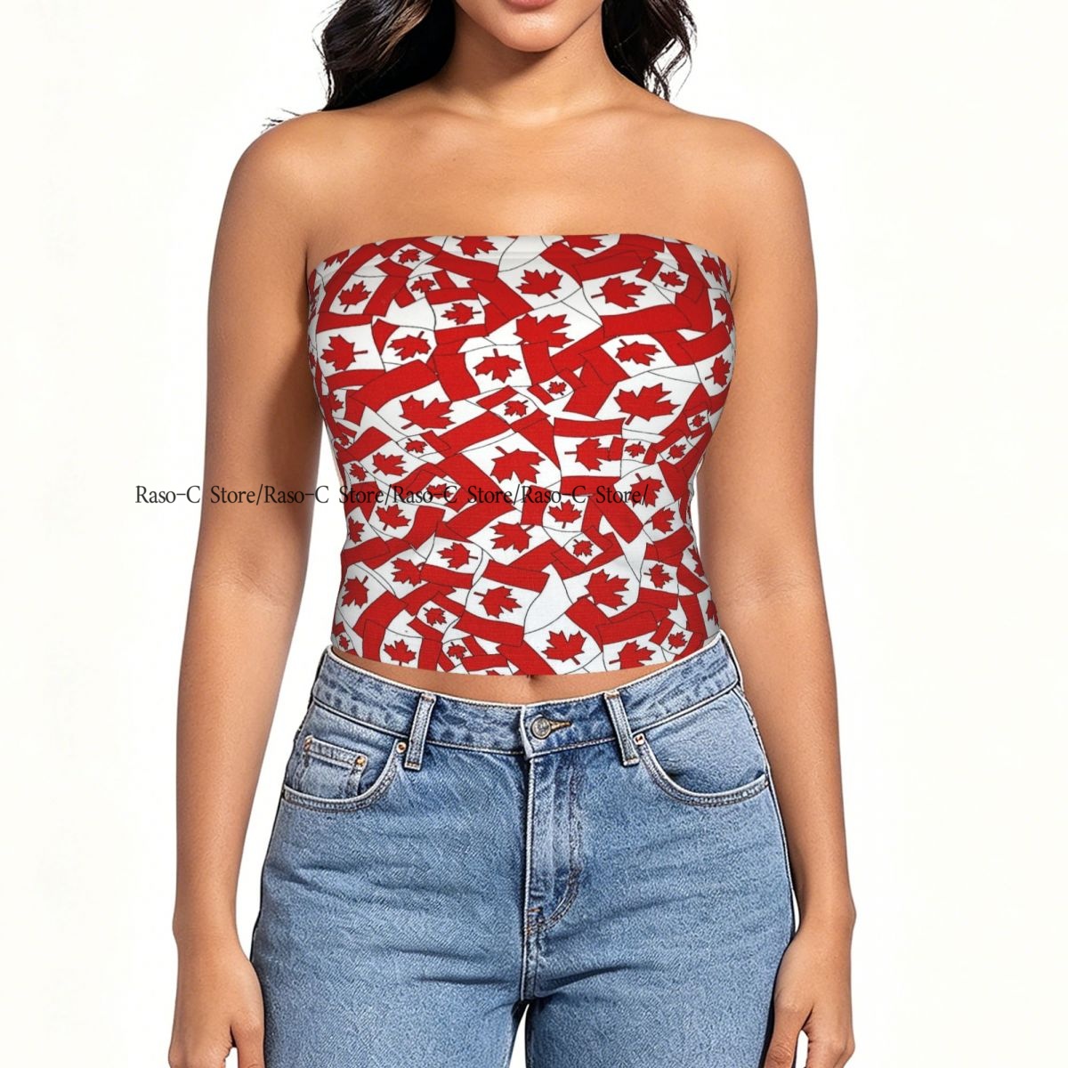 بلوزة نسائية قصيرة ضيقة بدون أ - مراجعة Summer Clothing Women Canada وسعره